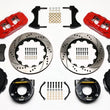 Load image into Gallery viewer, Wilwood AERO4 Rear P-Brake Kit 14.00in Drill Red 2005-2014 Mustang