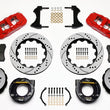 Load image into Gallery viewer, Wilwood AERO4 Rear P-Brake Kit 14.00in Drilled Red Chevy C-10 2.42 Offset 5-lug