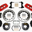 Load image into Gallery viewer, Wilwood AERO4 Rear P-Brake Kit 14.00in Drilled Red Big Ford New Style 2.36in Offset