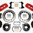 Load image into Gallery viewer, Wilwood AERO4 Rear P-Brake Kit 14.00in Drilled Red Small Ford 2.66in Offset