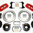 Load image into Gallery viewer, Wilwood AERO4 Rear P-Brake Kit 14.00in Red 12 Bolt w/ C-Clips fits Chevrolet