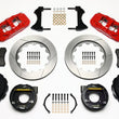 Load image into Gallery viewer, Wilwood AERO4 Rear P-Brake Kit 14.00in Red Ford 8.8 w/2.5in Offset-5 Lug