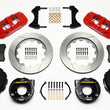 Load image into Gallery viewer, Wilwood AERO4 Rear P-Brake Kit 14.00in Red fits 2005-2014 Ford Mustang