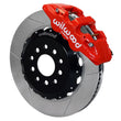 Load image into Gallery viewer, Wilwood AERO6 Front Brake Kit Red Caliper 14.25in GT Slotted Rotor fits 1963-1987 Chevy C10 / C15