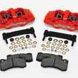 Load image into Gallery viewer, Wilwood AERO6 Front Caliper &amp; Bracket Kit - Red 97-13 C5/C6 Corvette w/ OEM HD/Z51 Rotors