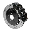Load image into Gallery viewer, Wilwood AERO6 Front Hat Kit 14.00 Drilled w/Lines fits 2003-2009 Nissan 350Z