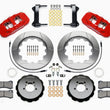 Load image into Gallery viewer, Wilwood AERO6 Front Hat Kit 14.00 Red 1999-2012 Subaru WRX w/Lines