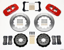 Load image into Gallery viewer, Wilwood AERO6 Front Hat Kit 14.00 Red fits 2005-2014 Ford Mustang