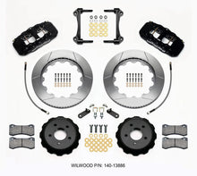 Load image into Gallery viewer, Wilwood AERO6 Front Hat Kit 14.00 w/Lines fits 2016-2017 Ford Mustang ECOBOOST / 2015-2017 Ford Mustang GT