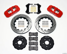 Load image into Gallery viewer, Wilwood AERO6 Front Hat Kit 14.25 Drilled Red fits 2010-2015 Chevrolet Camaro LS / 2014-2015 Chevrolet Camaro Z/28 / 2012-...