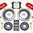 Load image into Gallery viewer, Wilwood AERO6 Front Hat Kit 14.25 Drilled Red w/Lines fits 2008-2009 Pontiac G8