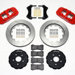 Load image into Gallery viewer, Wilwood AERO6 Front Hat Kit 14.25 Red fits 2010-2015 Chevrolet Camaro LS / 2014-2015 Chevrolet Camaro Z/28 / 2012-2015 Che...