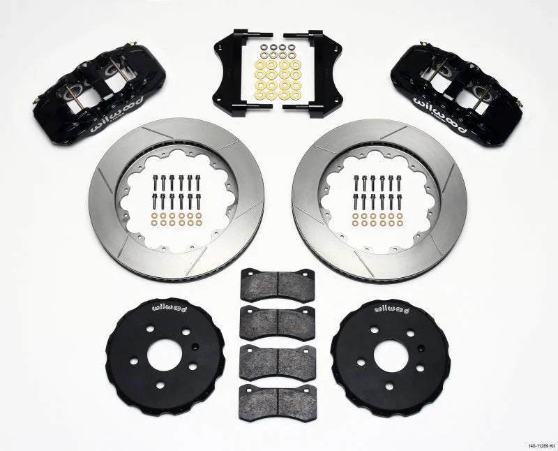 Wilwood AERO6 Front Hat Kit 14.25 fits 2010-2015 Chevrolet Camaro LS / 2014-2015 Chevrolet Camaro Z/28 / 2012-2015 Chevrol...
