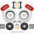 Load image into Gallery viewer, Wilwood AERO6 Front Hat Kit 15.00 Drilled Red w/Lines fits 2016-2017 Ford Mustang ECOBOOST / 2015-2017 Ford Mustang GT