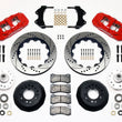 Load image into Gallery viewer, Wilwood AERO6 Front Hub Kit 14.00 Drilled-Red WWE ProSpindle