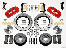Load image into Gallery viewer, Wilwood AERO6 Front Hub Kit 14.00 Drilled Red fits 1973-1974 Buick Apollo / 1965-1967 Buick Gran SPORT / 1971 Buick Rivier...