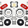 Load image into Gallery viewer, Wilwood AERO6 Front Hub Kit 14.00in Drill Red TCI-IFS fits 1971-1978 Ford Pinto