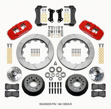 Load image into Gallery viewer, Wilwood AERO6 Front Hub Kit 15.00 Red fits 1973-1974 Buick Apollo / 1965-1967 Buick Gran SPORT / 1971 Buick Riviera Gran S...