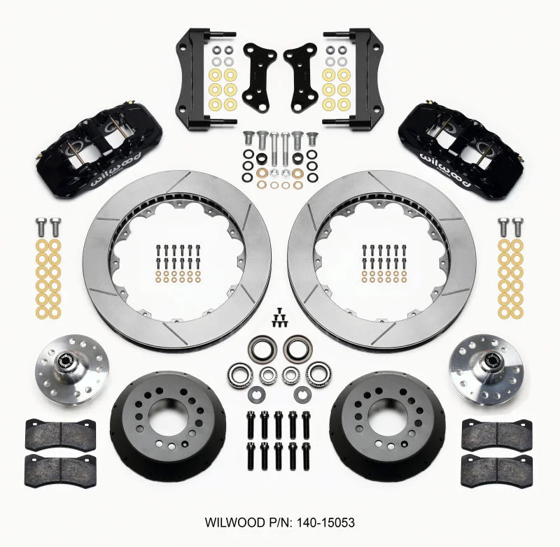 Wilwood AERO6 Front Hub Kit 15.00 fits 1967-1969 Chevrolet Camaro / 1964-1972 Chevrolet Chevelle / 1968-1974 Chevrolet Nova