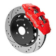 Load image into Gallery viewer, Wilwood AERO6 Front Kit 15.00in BBK - 08-12 Audi A4/A5/S5 - Drilled &amp; Slotted Rotor - Red