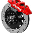 Load image into Gallery viewer, Wilwood AERO6 Frt BBK 14in D/S Rtr Red Calipers Use w/ Pro Drop Spindle fits 1970-1981 F-Body / 1975-1979 A-Body / 1975-19...