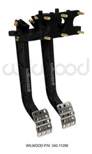 Load image into Gallery viewer, Wilwood Adjustable Dual Pedal - Brake / Clutch - Rev. Swing Mount - 6.25:1 - Main Product View