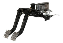 Load image into Gallery viewer, Wilwood Adjustable-Tandem Dual Pedal - Brake / Clutch - Fwd. Swing Mount - 6.25:1 - Black E-Coat - Main Product View