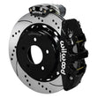 Load image into Gallery viewer, Wilwood Aero4 Rear Elec. Parking Brake Kit 14in SRP Rotor 3.25in Offset - Blk fits 1988-1998 Gm C1500