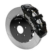 Load image into Gallery viewer, Wilwood Aero6 Big Brake Front Brake Kit - Slotted (Black) fits 2009-2013 Nissan 370Z / Infiniti G37
