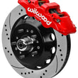 Load image into Gallery viewer, Wilwood Aero6 Big Brake Front Kit 14.00in D/S Red w/ Wilwood AFX Pro Spindle fits 1967-1969 Chevrolet Camaro
