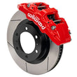 Load image into Gallery viewer, Wilwood Aero6-DM Front Brake Kit 13.31 Rotor - Red w/Lines fits 2015-2021 Toyota Tacoma