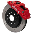 Load image into Gallery viewer, Wilwood Aero6-DM Front Brake Kit - Slotted - Red fits 2007-2018 Jeep Wrangler (jk)