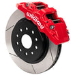 Load image into Gallery viewer, Wilwood Aero6-DM Front Brake Kit - Slotted - Red fits 2018-2025 Jeep Wrangler (jl) / 2020-2025 Jeep Gladiator (jt)