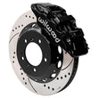 Load image into Gallery viewer, Wilwood Aero6 Front Brake Kit Drill/Slot 14.00in Rotor W/Lines - Blk fits 1999-2012 Porsche 911 (996/997)