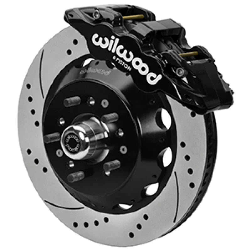 Wilwood Aerolite 6R 14 in Vented GT Rotor Drilled W/ Drum Spindle fits 1965-1968 Chevrolet Impala