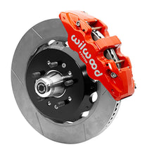 Load image into Gallery viewer, Wilwood Aerolite 6R Kit, 5 x 4.50in/4.75in Hub - 14.00 Slotted Rotor - Red fits 1955-1957 Chevrolet Bel Air