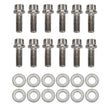 Load image into Gallery viewer, Wilwood Bolt Kit - Hat/Rotor 1/4-28x.75 12 Pt Stainless