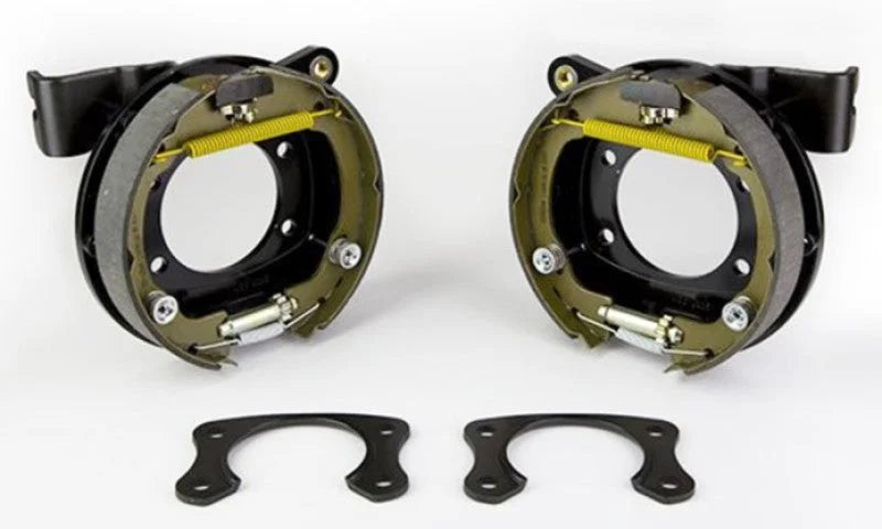 Wilwood Brackets (2) - Disc/Drum 12 Bolt Spcl 2.81in Offset 1pc vented fits Chevrolet