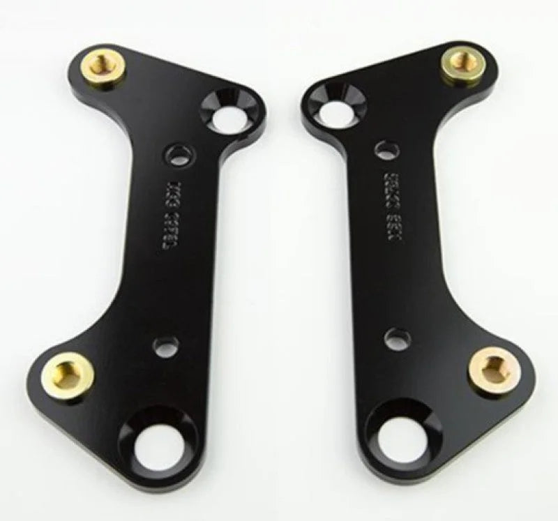 Wilwood Brackets (2) - Front Drag - HD fits 1967-1969 Chevrolet Camaro / 1964-1972 Chevrolet Nova