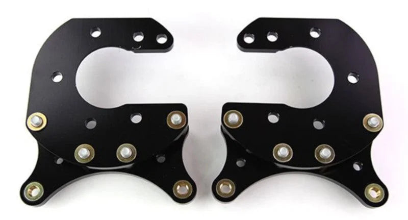 Wilwood Brackets (2) - P/S Rear - 2.36in Offset fits Mopar / Dana