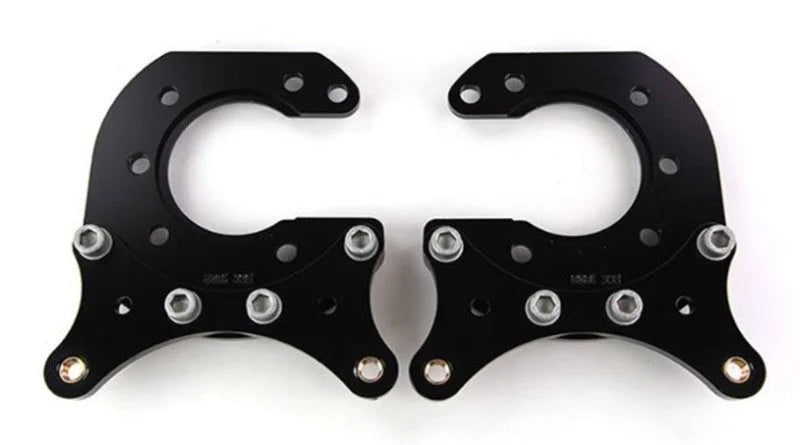 Wilwood Brackets (2) - P/S Rear 2.81in Offset fits Oldsmobile / Pontiac
