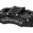 Load image into Gallery viewer, Wilwood Caliper - AT6 Lug Mount Black 1.75in/1.38in/1.38in Piston .75in Rotor - Left Side