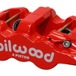 Load image into Gallery viewer, Wilwood Caliper-Aero4-R/H - Red 1.88/1.62in Pistons 1.25in Disc