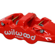 Load image into Gallery viewer, Wilwood Caliper-Aero4 - Red 1.12/1.12in Pistons 1.10in Disc