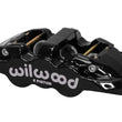 Load image into Gallery viewer, Wilwood Caliper-Aero6-L/H - Black 1.62/1.12/1.12in Pistons 1.25in Disc
