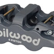 Load image into Gallery viewer, Wilwood Caliper-Aero6-L/H - Black Anodize (.80 Thk Pad) 1.62/1.12/1.12in Pistons 1.25in Disc