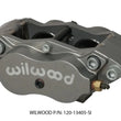 Load image into Gallery viewer, Wilwood Caliper-Billet Narrow Dynalite Radial Mount 1.75in Piston/.38in Disc - Side View
