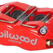 Load image into Gallery viewer, Wilwood Caliper- DPR-DS - Red 1.25in Piston .38/.500in Rotor - Dust Seal