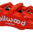 Load image into Gallery viewer, Wilwood Caliper-Forged Dynapro 6 5.25in Mount-Red-R/H 1.38/1.00/1.00in Pistons .81in Disc