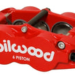 Load image into Gallery viewer, Wilwood Caliper Forged Narrow Superlite L/H FNSL6R-DS Dust Seal 1.62/1.12 1.10in Rotor Width - Red